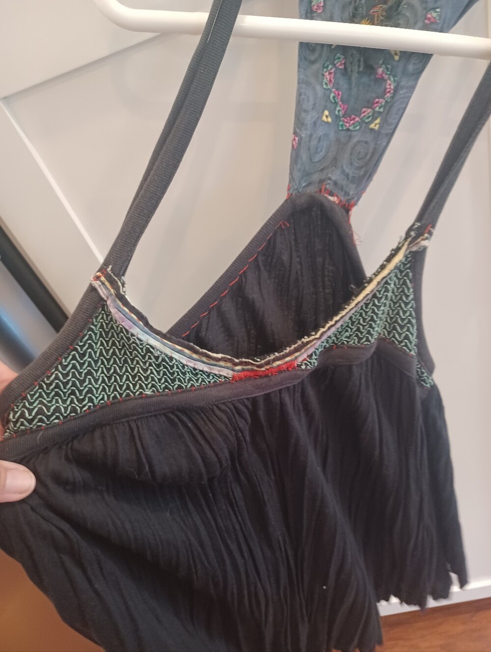 🖤💙💜FREE PEOPLE BOHO TANK TOP SMALL - Picture 3 of 6